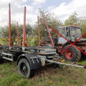 foto harwester LKT 120 +Anhänger