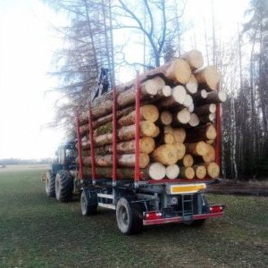 foto harwester LKT 120 +Anhänger