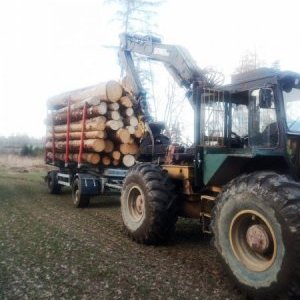 foto harwester LKT 120 +Anhänger